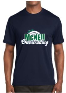 McNeil Cheerleading Unisex Front